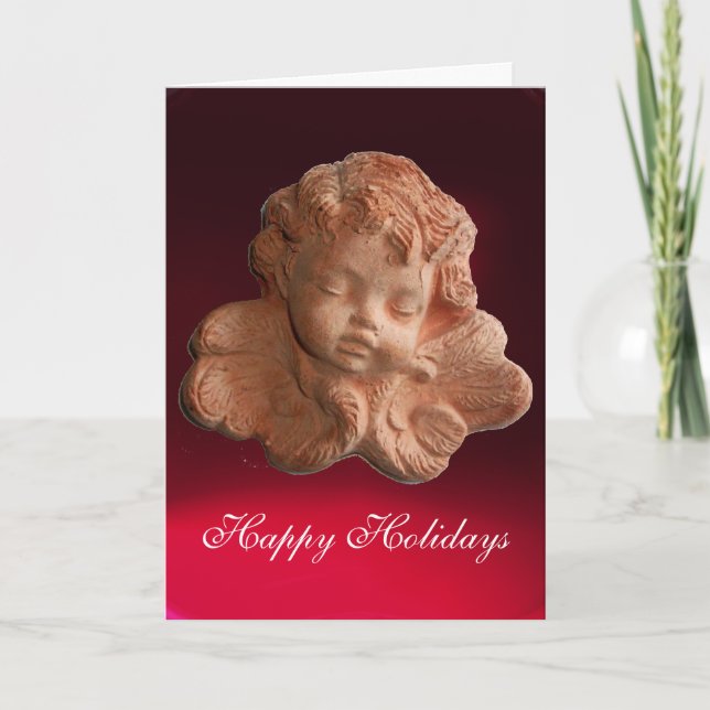 CARTÃO DE FESTIVIDADES PEQUENO ÂNGULO DE FLORENTINA (Frente)