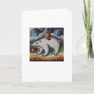 Cartão De Festividades Pequeno Urso