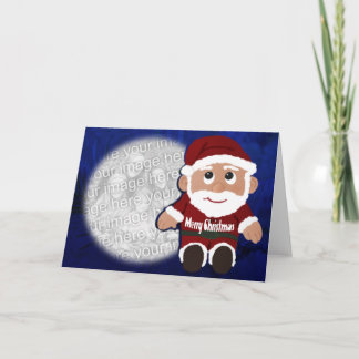Cartão De Festividades Pequenos Papais noeis