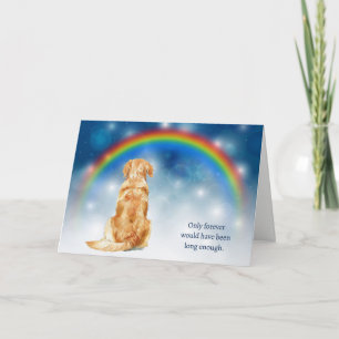 Cartão De Festividades Perda de Luzes Noturnas do Cão Retriever Dourado S