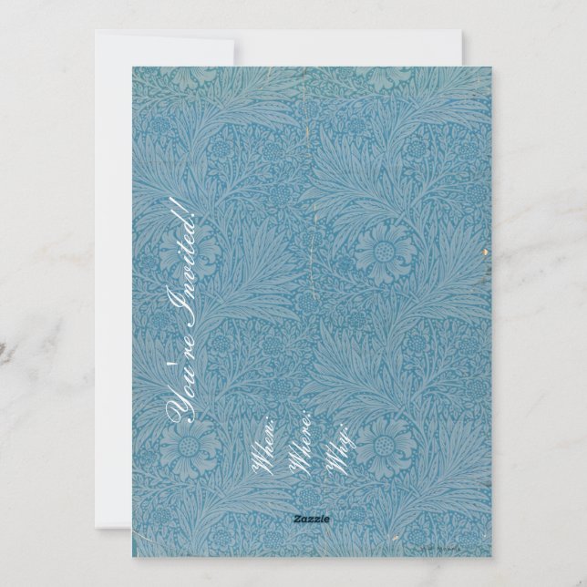 Cartão De Festividades Perdizes em uma Árvore Floral (Verso)