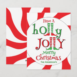 Cartão De Festividades Pernas Divertidas de Elfo Feliz Natal Alegre! 