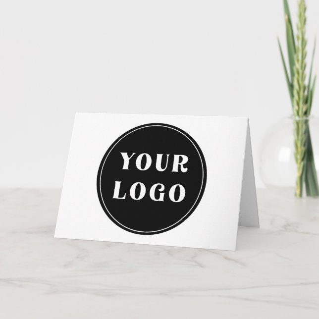 Cartão De Festividades personalizado, exclusivo, elegante e minimalista (Frente)