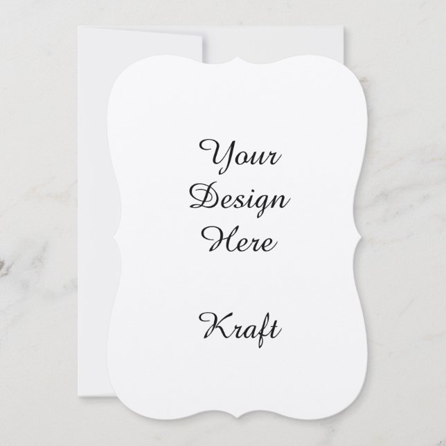 Cartão De Festividades Personalizar (Frente)