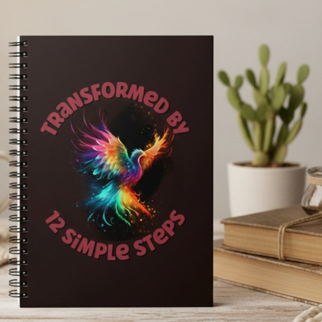 Cartão De Festividades Personalizar etapa transformada por 12 etapas simp (Criador carregado)