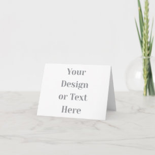 Cartão De Festividades Personalizável Seu Design ou Texto Aqui Personaliz
