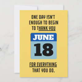 CARTÃO DE FESTIVIDADES PERSONALIZE OBRIGADO PARA HOMENS 