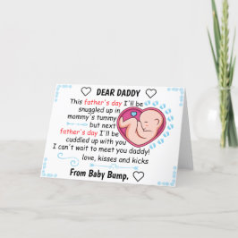 Cartão De Festividades Personalized First Fathers Day 2023 From Son