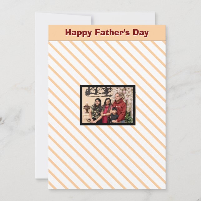 Cartão De Festividades Personalized  Photo Picture Friends Family (Frente)