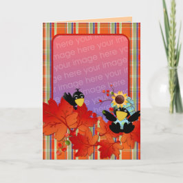 Cartão De Festividades Personalized Thanksgiving Photo Cards