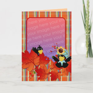Cartão De Festividades Personalized Thanksgiving Photo Cards