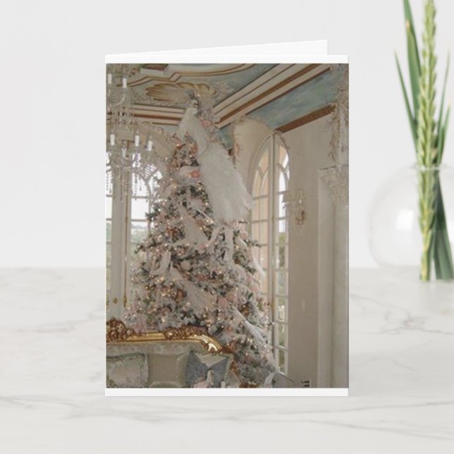 CARTÃO DE FESTIVIDADES PESSOAS ESPECIAIS DE TEMPO DO NATAL (Frente)