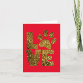 Cartão De Festividades Pet Sympathy Foled Card