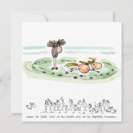 Cartão De Festividades Pferdekarte – Grusskarte für Pferdeliebhaber