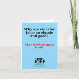 Cartão De Festividades Piada engraçada