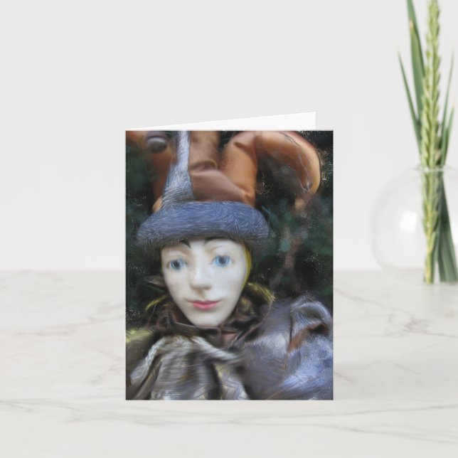 Cartão De Festividades piada hi (Frente)