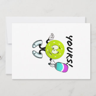 Cartão De Festividades Pickleball: seu