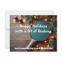 Pickleball🎅Paddle & Pine Brilho de Natal