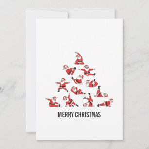 Cartão De Festividades Pilates Santa Natal