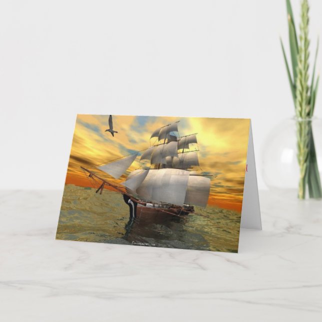 Cartão De Festividades Pilgrimage,  (Frente)