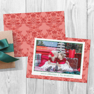 Cartão De Festividades Pineamos de Natal Festivo Foto