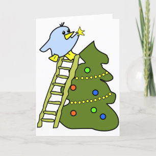 Cartão De Festividades Pinguim Natal