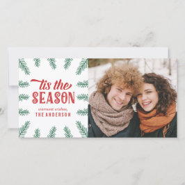 Cartão De Festividades Pinheiro de Inverno | Feriado