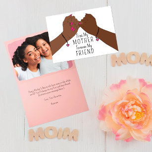 Cartão De Festividades Pinkie Promete Para Sempre Meu Dia de as mães Amig