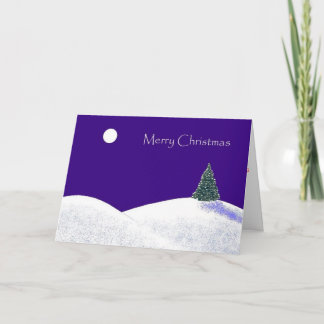 Cartão De Festividades PinturaNeveNatal