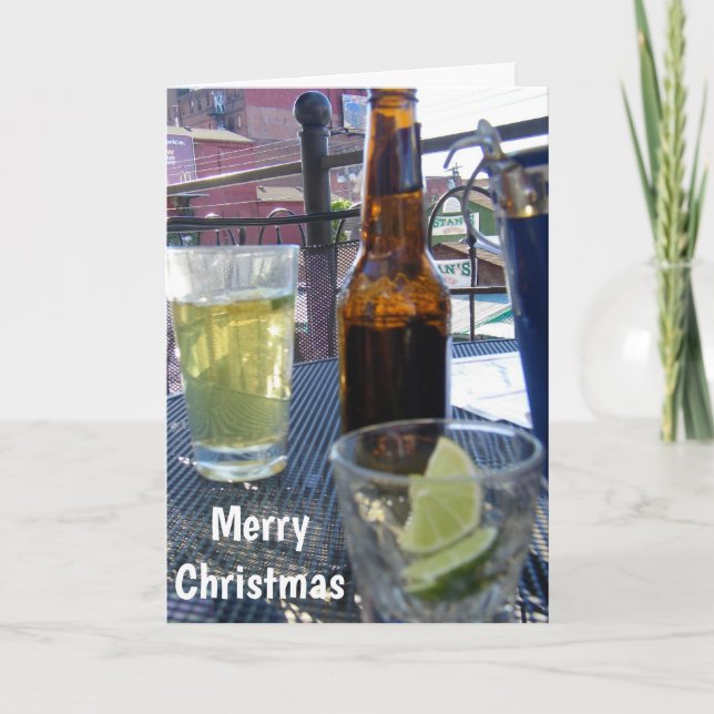 CARTÃO DE FESTIVIDADES PITTSBURGH STYLE CHRISTMAS WISHES JUST FOR YOU (Frente)