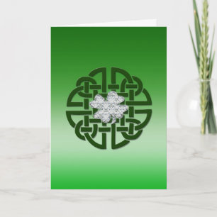 Cartão De Festividades Placa Celtic Irish