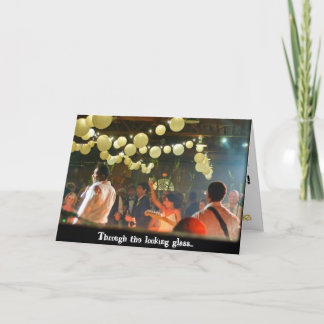 Cartão De Festividades Placa de anos novos 2009 Angie e Robert