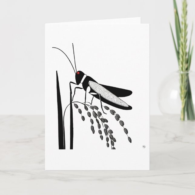 Cartão De Festividades Placa de Arte de Bloqueio (Frente)