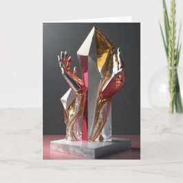 Cartão De Festividades Placa de arte de dia de os namorados