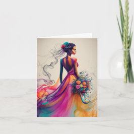 Cartão De Festividades Placa de Chá de casamento para Ser