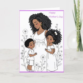 Cartão De Festividades Placa de dia de as mães