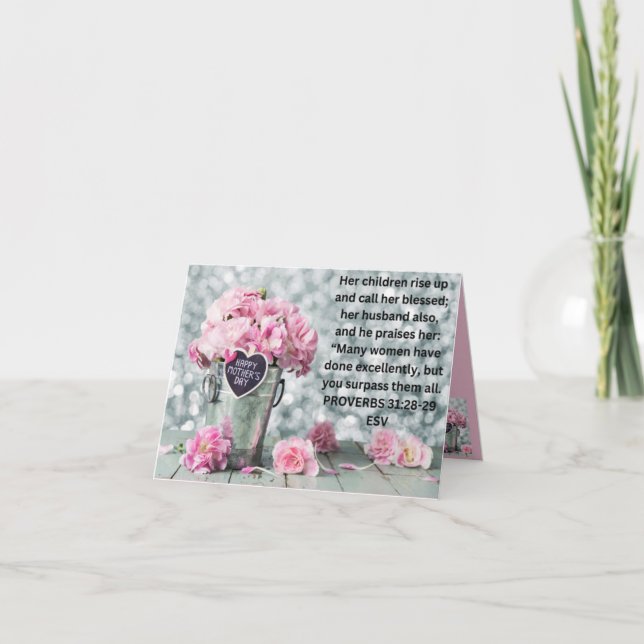 CARTÃO DE FESTIVIDADES PLACA DE DIA DE AS MÃES 1 (Frente)