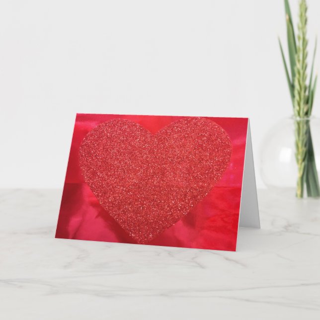 Cartão De Festividades Placa de dia de os namorados (Frente)