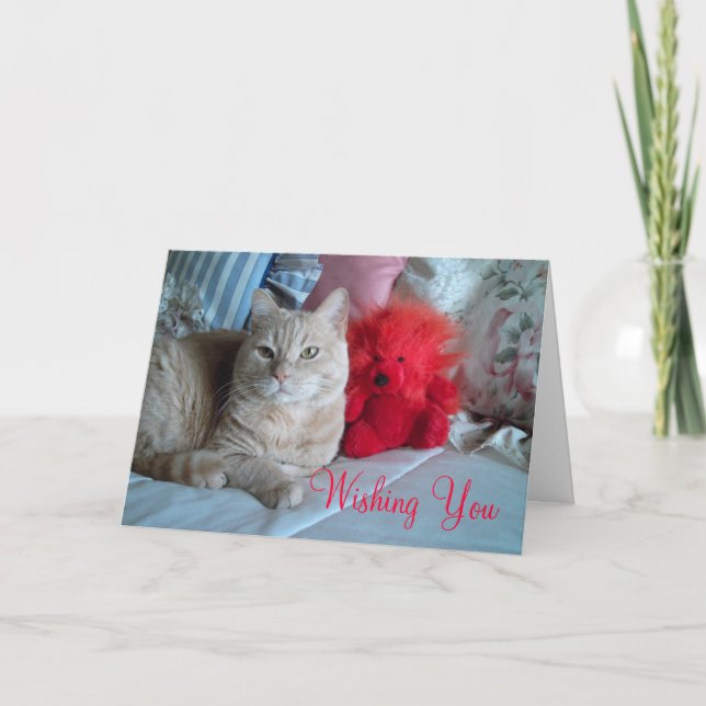 Cartão De Festividades Placa de feliz dia de os namorados (Frente)