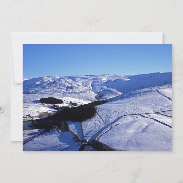 Cartão De Festividades Placa de férias de inverno do Kinder Scout (Frente)