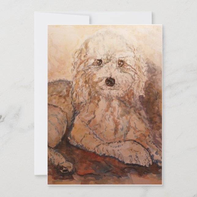 Cartão De Festividades Placa de Férias Plana (Frente)