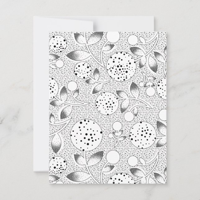 Cartão De Festividades Placa de Férias Plana (Frente)