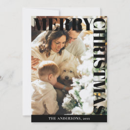 Cartão De Festividades Placa de Férias Plana