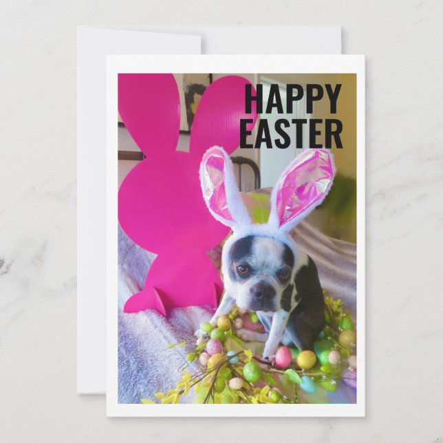 Cartão De Festividades Placa de Férias Plana (Frente)