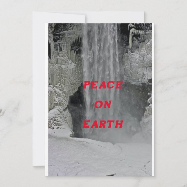 Cartão De Festividades Placa de Férias Plana (Frente)