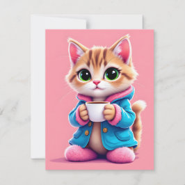 Cartão De Festividades Placa de Férias Plana