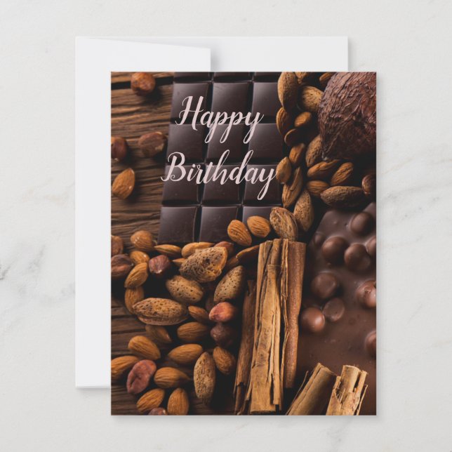 Cartão De Festividades Placa de Férias Plana (Frente)