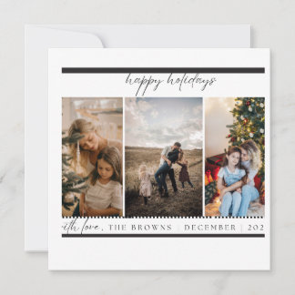 Cartão De Festividades Placa de Férias Plana