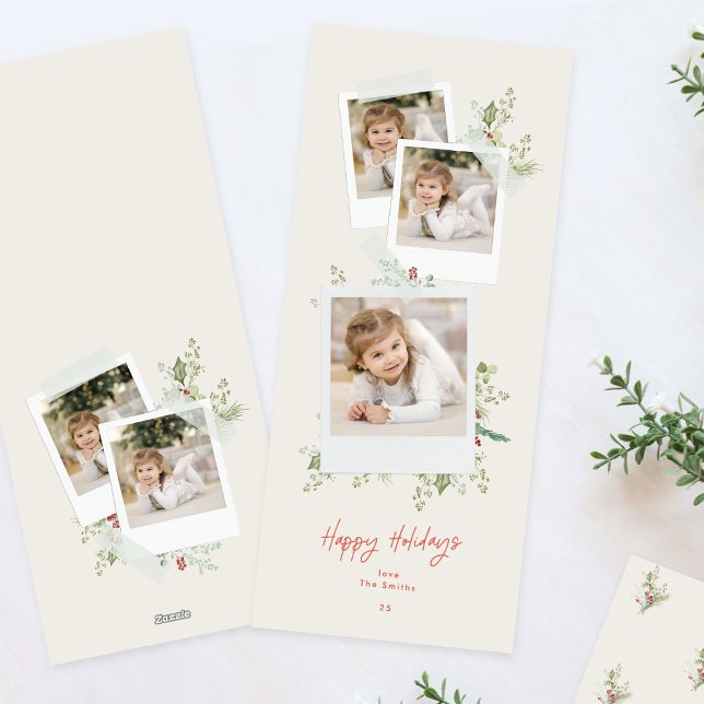 Cartão De Festividades Placa de Férias Plana (Criador carregado)