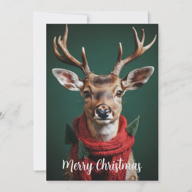 Cartão De Festividades Placa de Férias Plana (Frente)